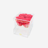 Acrylic 4 Drawer Box | Coral Roses