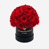 Basic Black Superdome Box | Red Roses